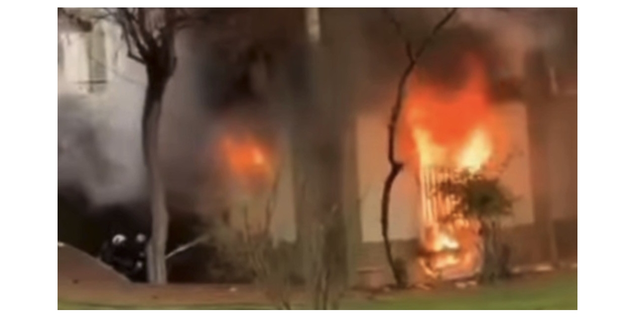 Gaziantep’te Caminin Bodrum Katında Korkutan Yangın