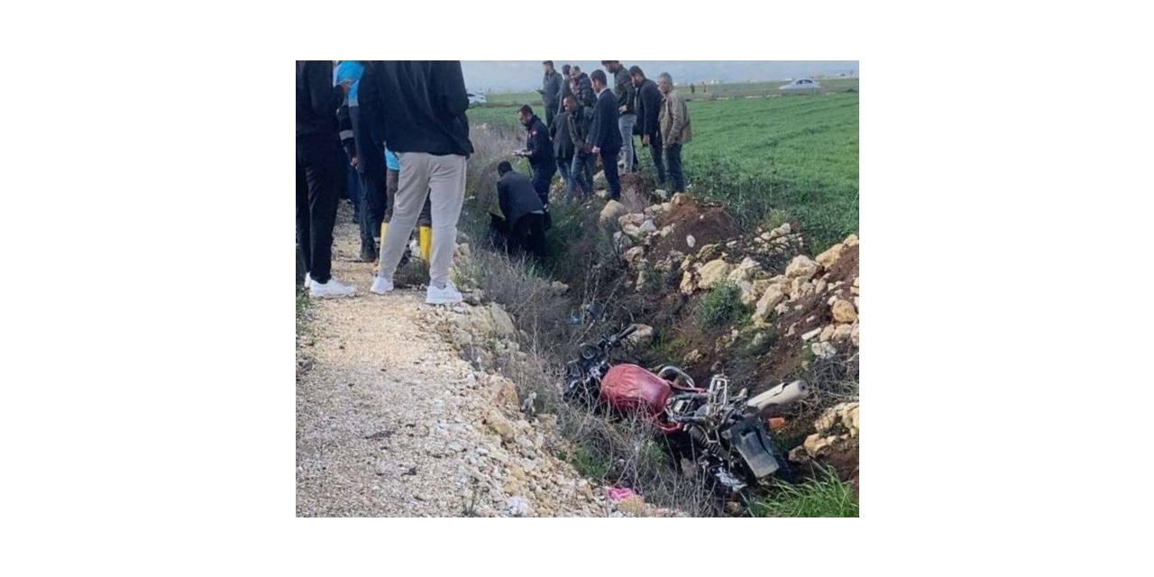 Devrilen Motosikletin Sürücüsü Hayatını Kaybetti