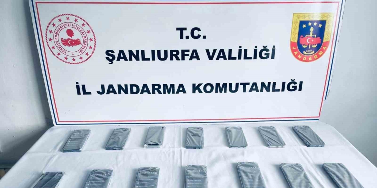 Şanlıurfa’da Kaçak Cep Telefonu Operasyonu: 1 Gözaltı