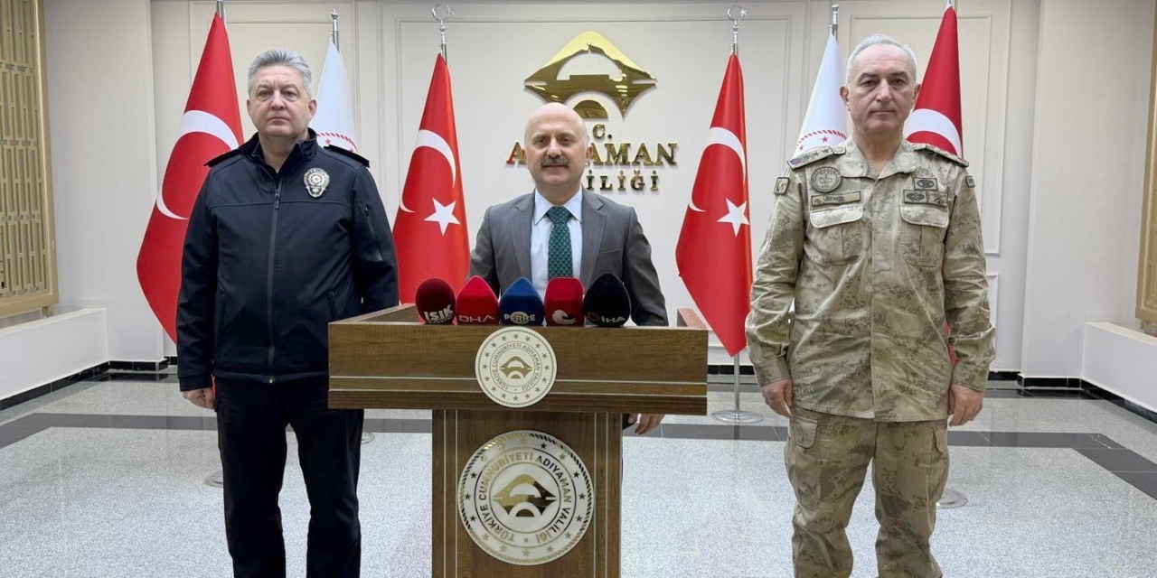 Adıyaman’da Güvenlik Uygulamalarının Bilançosu Açıklandı