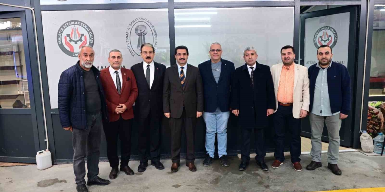 Başkan Taşkın Esnaf Odalarıyla Bir Araya Geldi