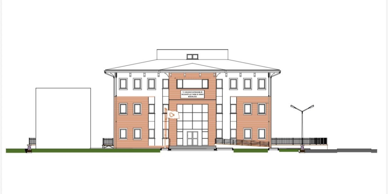 Akçadağ’da İlçe Tarım Müdürlüğü Hizmet Binası İçin İhale Tamamlandı