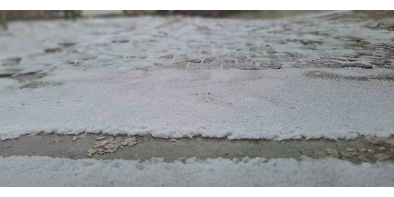 Diyarbakır’ı Dolu Vurdu, Etraf Bir Anda Beyaza Büründü