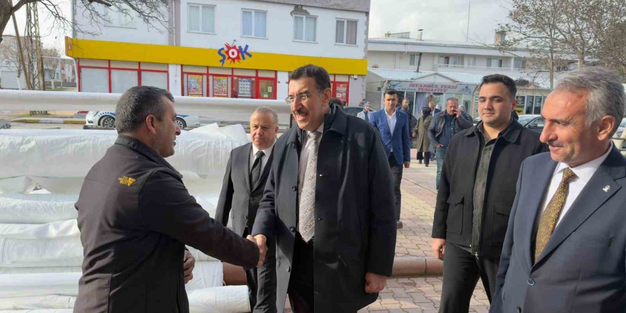 Milletvekili Tüfencki Arguvan’da Temaslarda Bulundu