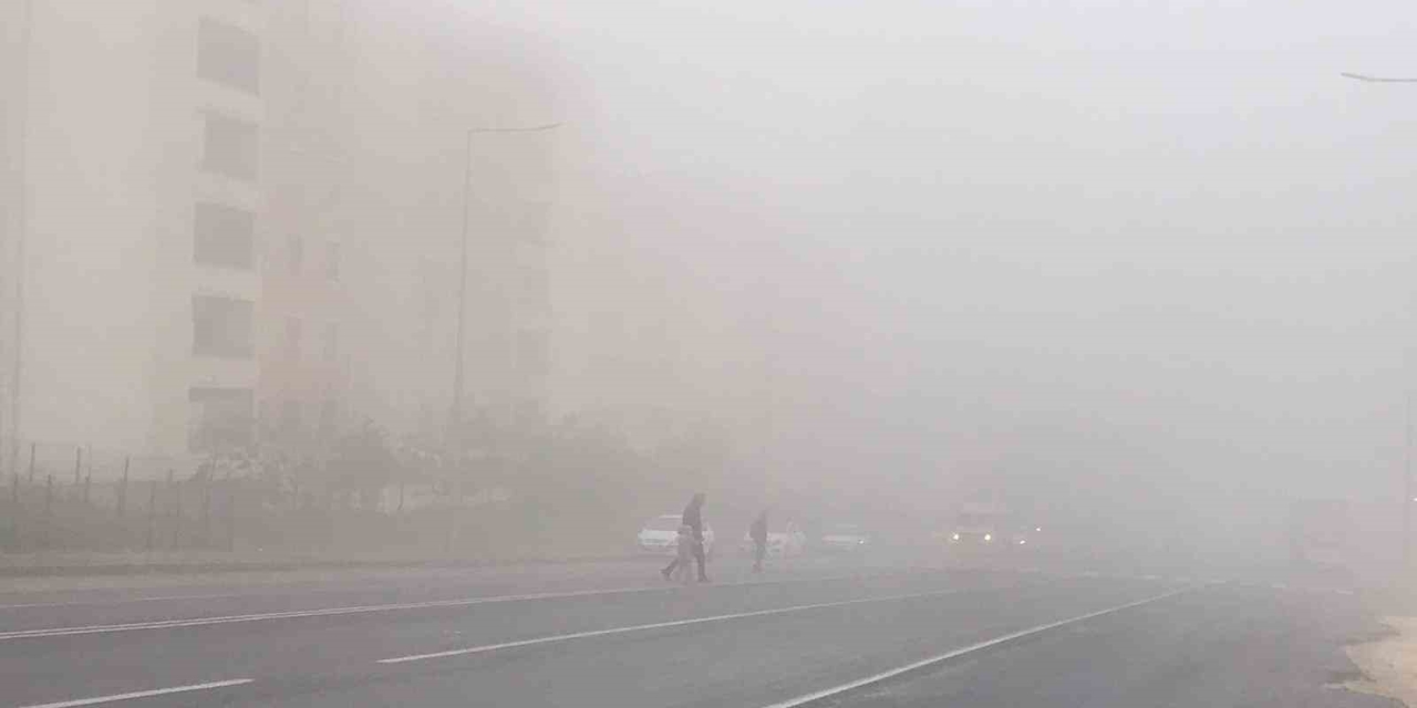 Şanlıurfa’da Sis Nedeniyle Görüş Mesafesi Düştü