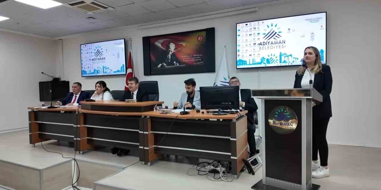 Adıyaman Belediye Meclisinde ‘kadın’ Gündemi