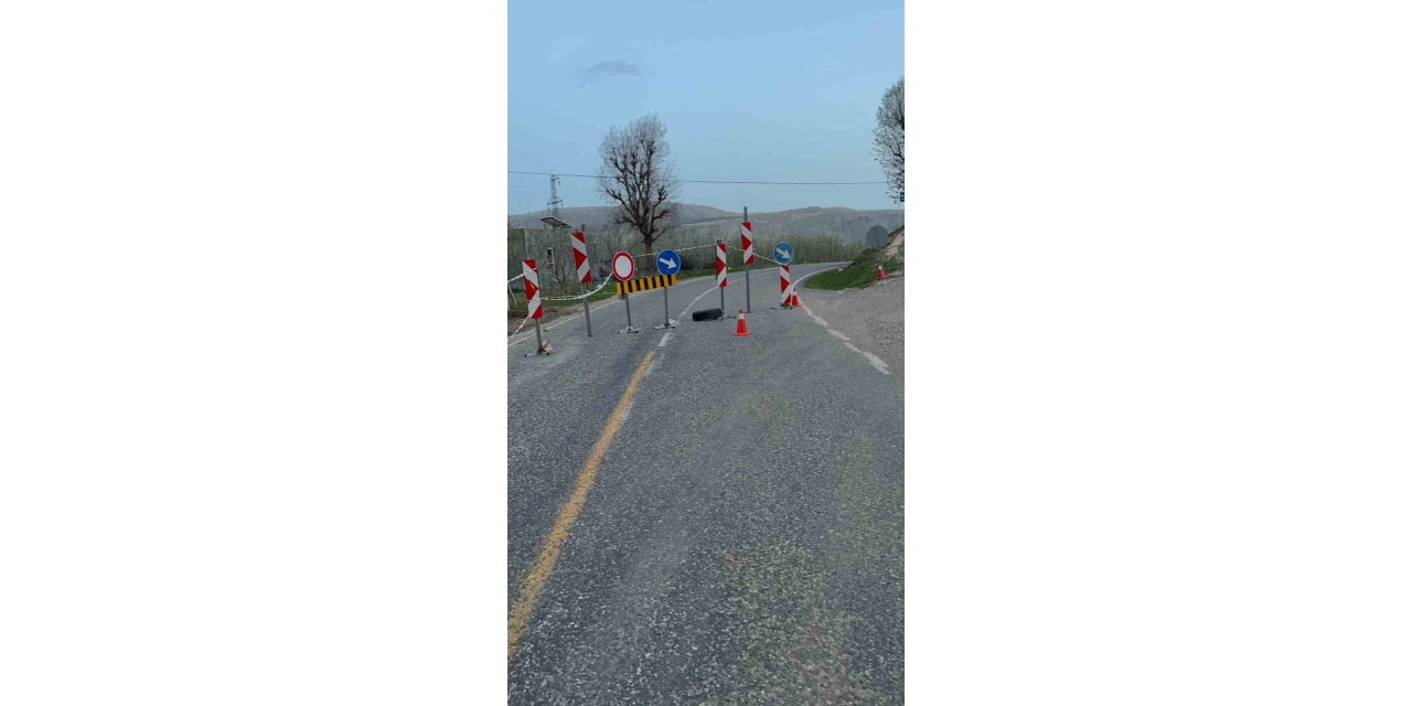 Sincik-Kahta Karayolu Ulaşıma Kapatıldı