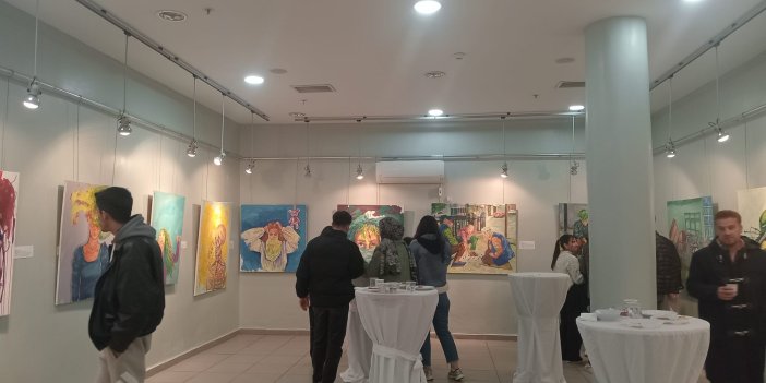 Kâhta’da Sanat ve Çevre Temalı Sergi İlgi Gördü