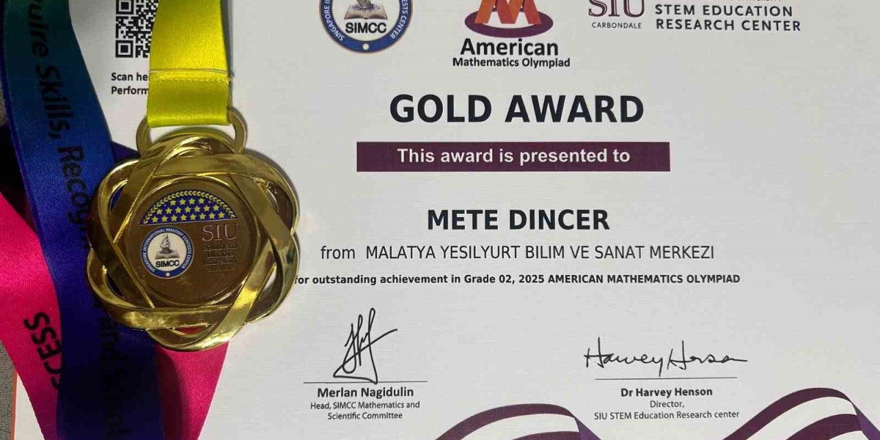 Malatyalı Öğrencilerden Uluslararası Matematik Başarısı