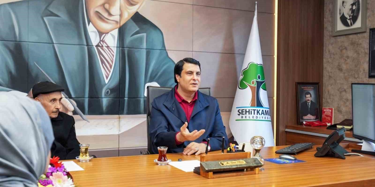 Şehit Ailelerinden Başkan Yılmaz’a Destek Ziyareti