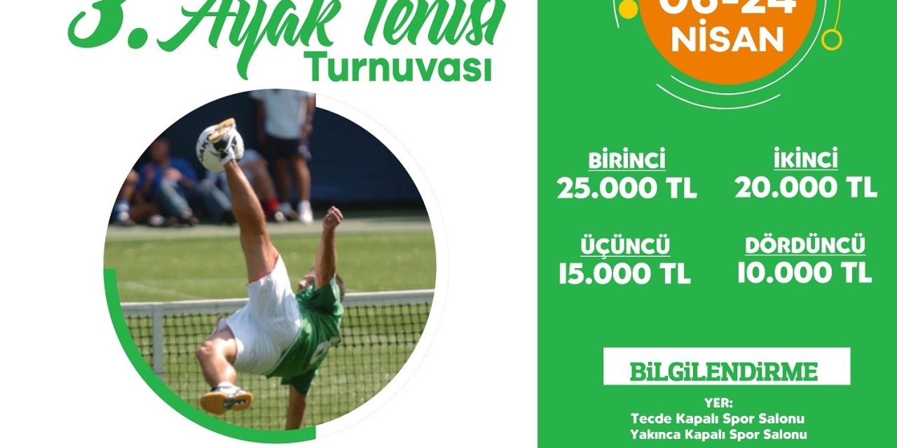 Yeşilyurt Belediyesi, 3. Ayak Tenisi Turnuvası Düzenliyor