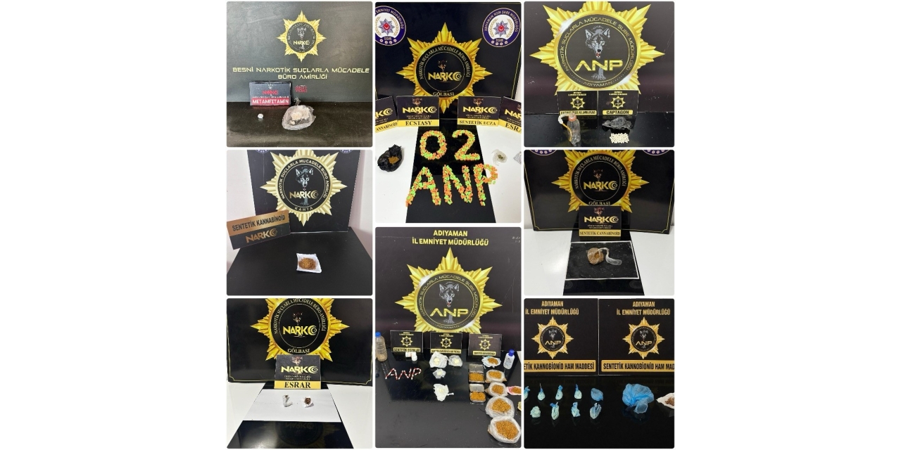 Çeşitli Suçlardan Aranan 66 Şahıs Yakalandı