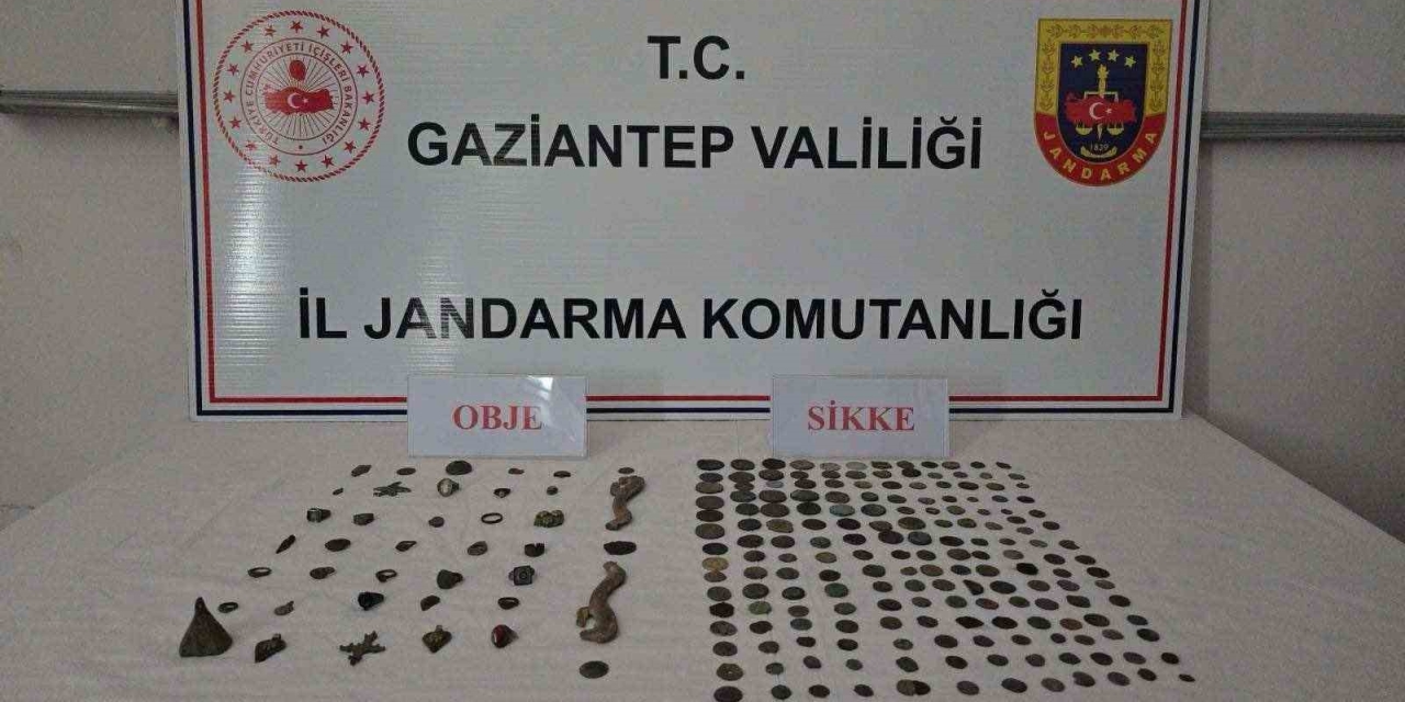 Gaziantep’te 191 Adet Sikke Ele Geçirildi: 1 Gözaltı