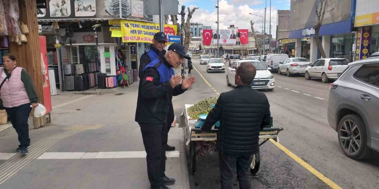 Adıyaman’da Kaldırım İşgallerine Sıkı Denetim