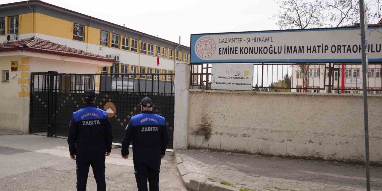 Şehitkamil’de Okul Çevrelerinde Güvenlik Seferberliği