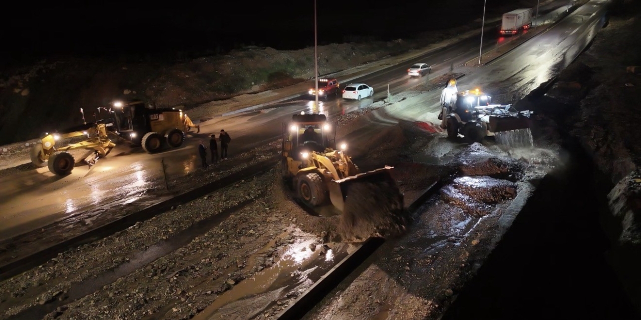 Adıyaman’da Şiddetli Yağış Heyelana Neden Oldu