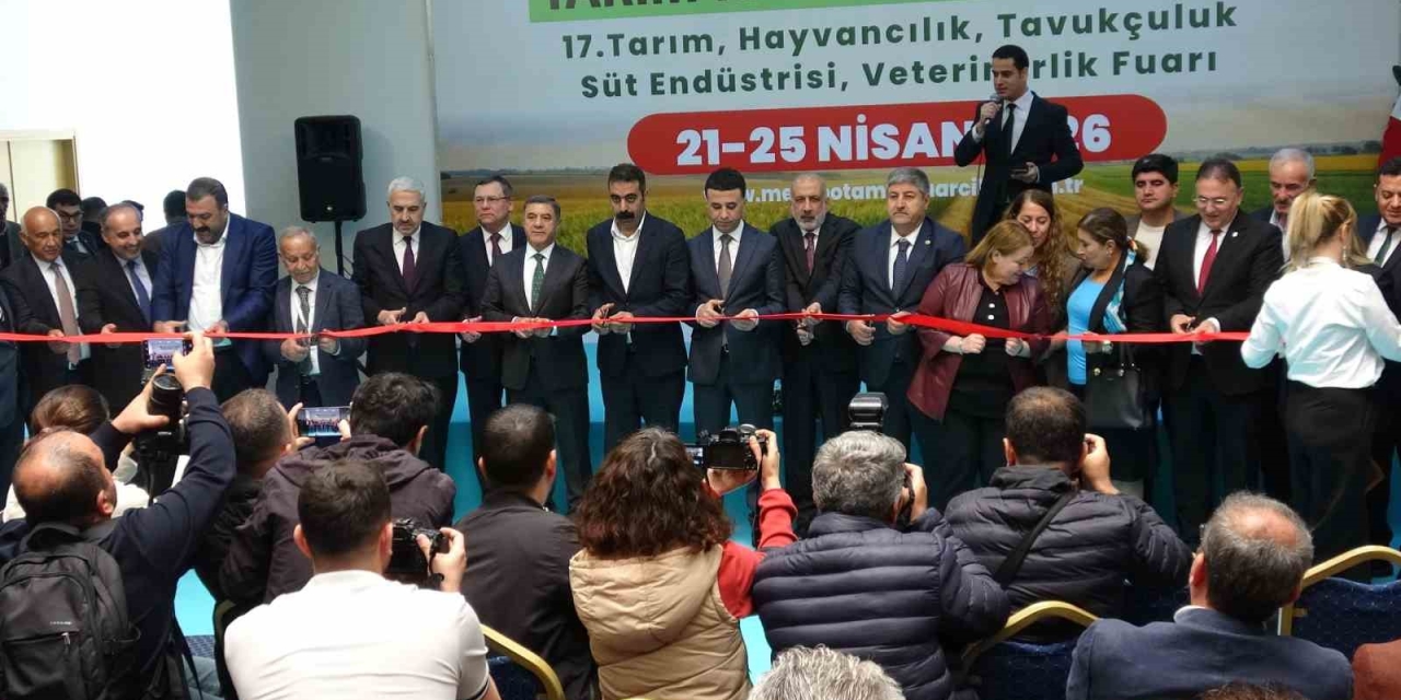 Diyarbakır’da "17. Tarım, Hayvancılık, Tavukçuluk, Süt Endüstrisi Ve Veterinerlik Fuarı" Açıldı