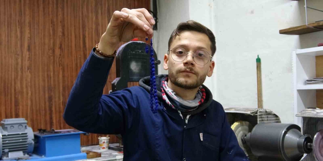 Tespih Meraklısı Genç Hobisini Ustalığa Dönüştürdü
