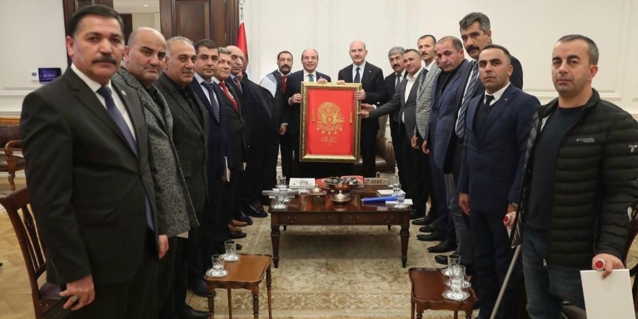 Şehit Aileleri Ve Gazilerden Soylu’ya Tam Destek