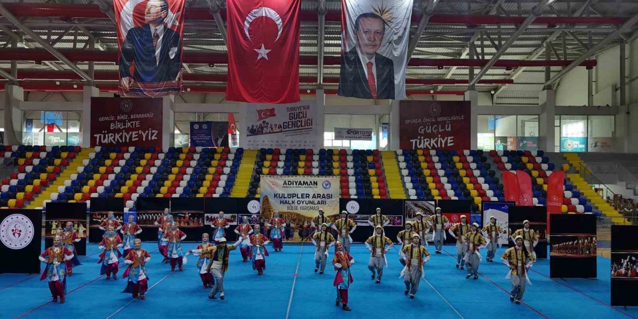 Kulüpler Arası Halk Oyunları Bölge Yarışması Adıyaman’da Coşkuyla Tamamlandı