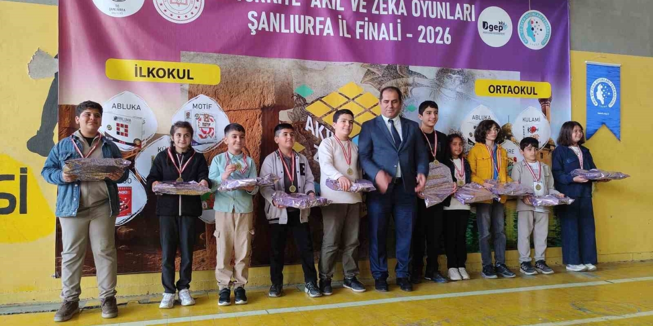 Siverekli Öğrenciler Zeka Oyunları Turnuvasında Dereceye Girdi