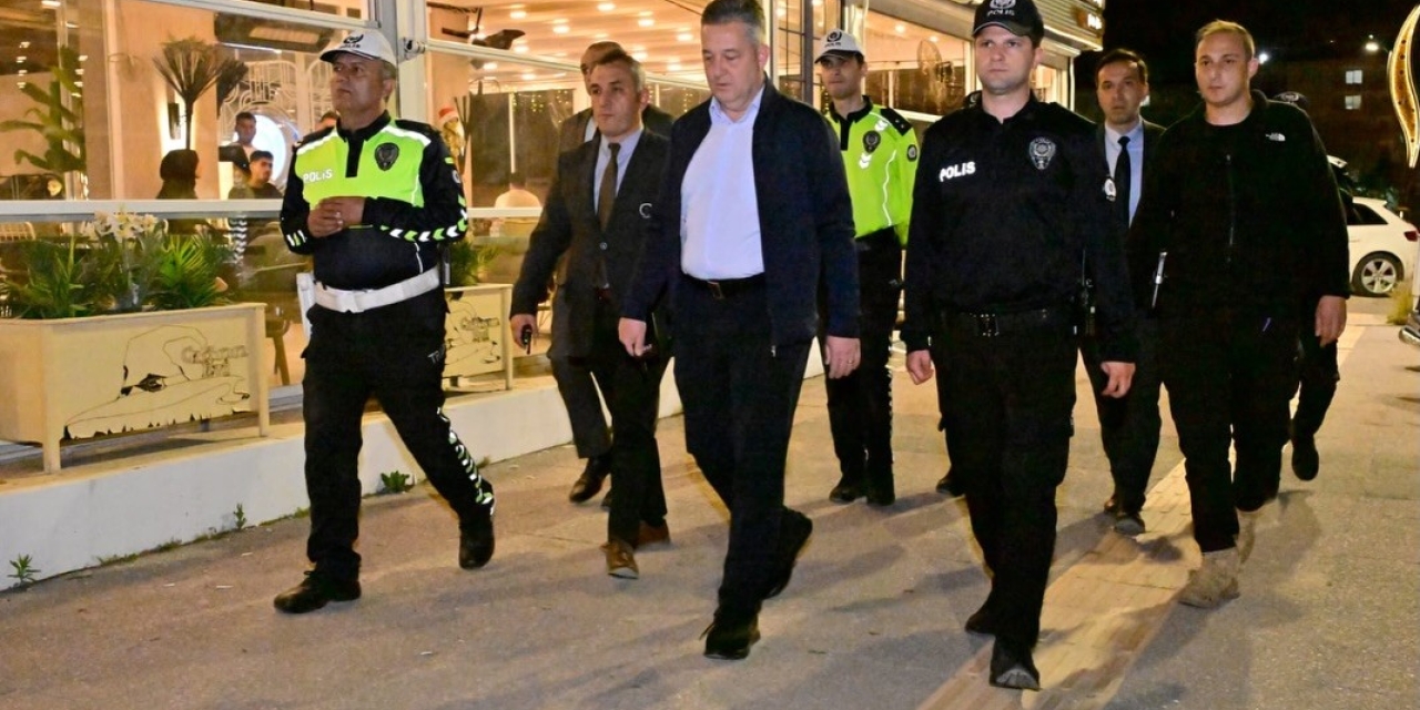 Adıyaman’da Güvenlik Ve Trafik Uygulamaları Yerinde Denetlendi