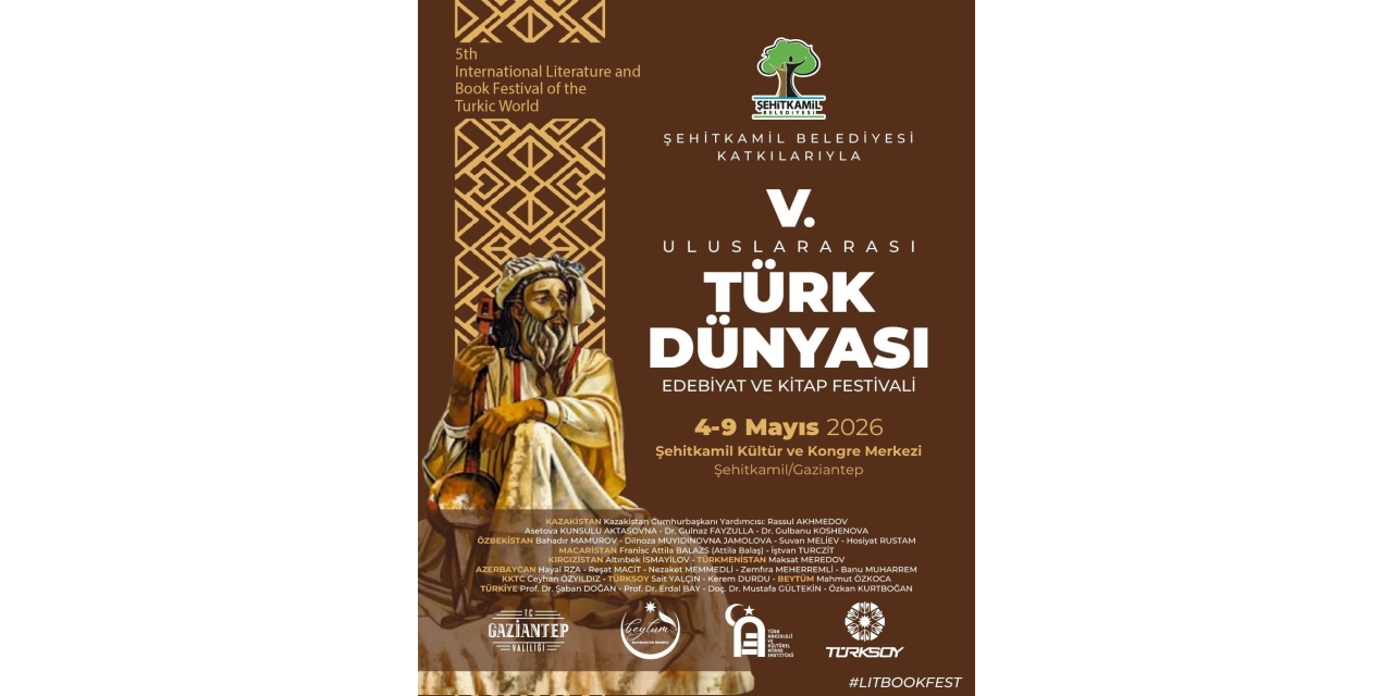 Türk Dünyası Şehitkamil’de Buluşuyor