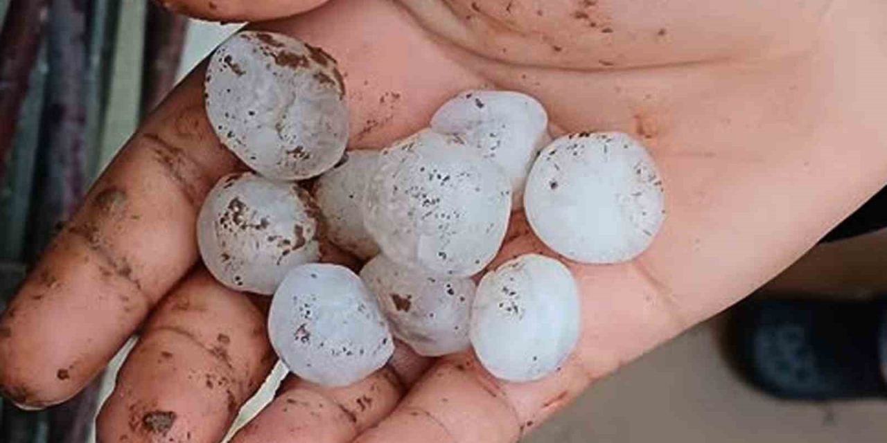 Araban’da Etkili Olan Dolu Yağışı Korkuttu
