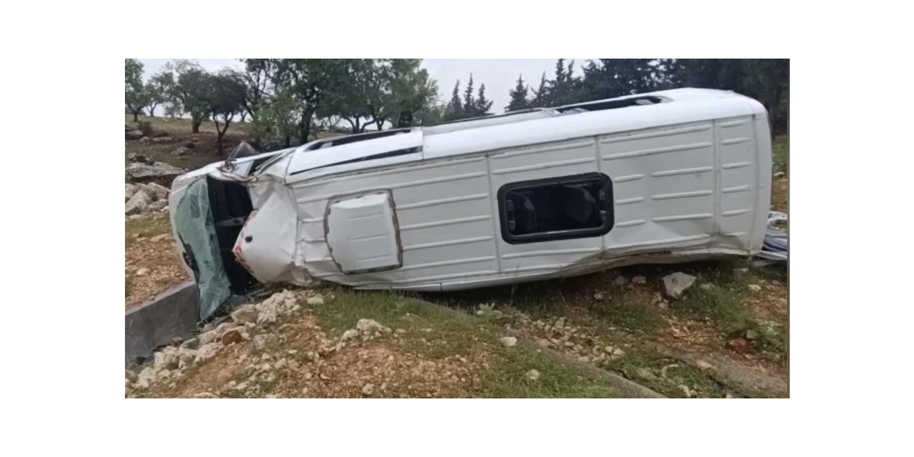 Gaziantep’te Kontrolden Çıkan İşçi Servisi Şarampole Uçtu: 16 Yaralı
