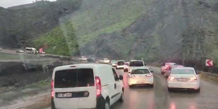 Adıyaman- Çelikhan Karayolunda Heyelan