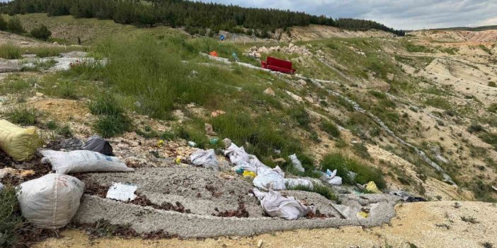 Doğaya Bırakılan Atıklar Tepki Çekti