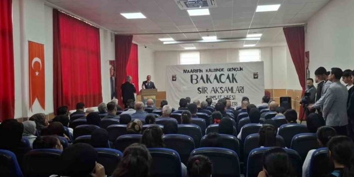 Samsat’ta ‘Edebiyat Günleri’ Programı Gerçekleştirildi