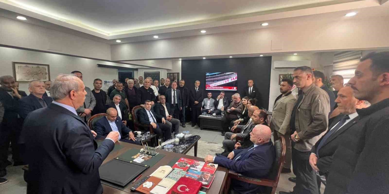 Mhp Gaziantep’te Yeni İl Başkanına Ziyaret Trafiği