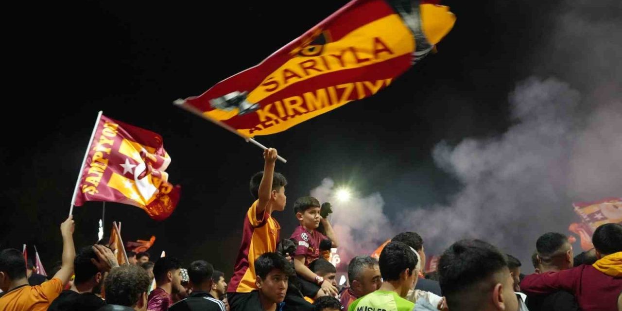 Gaziantep’te Galatasaray’ın 26. Şampiyonluğu Kutlandı