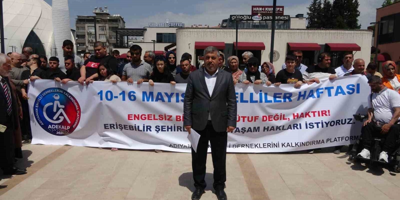 Adekalp’ten, "erişilebilir Bir Adıyaman İstiyoruz" Açıklaması