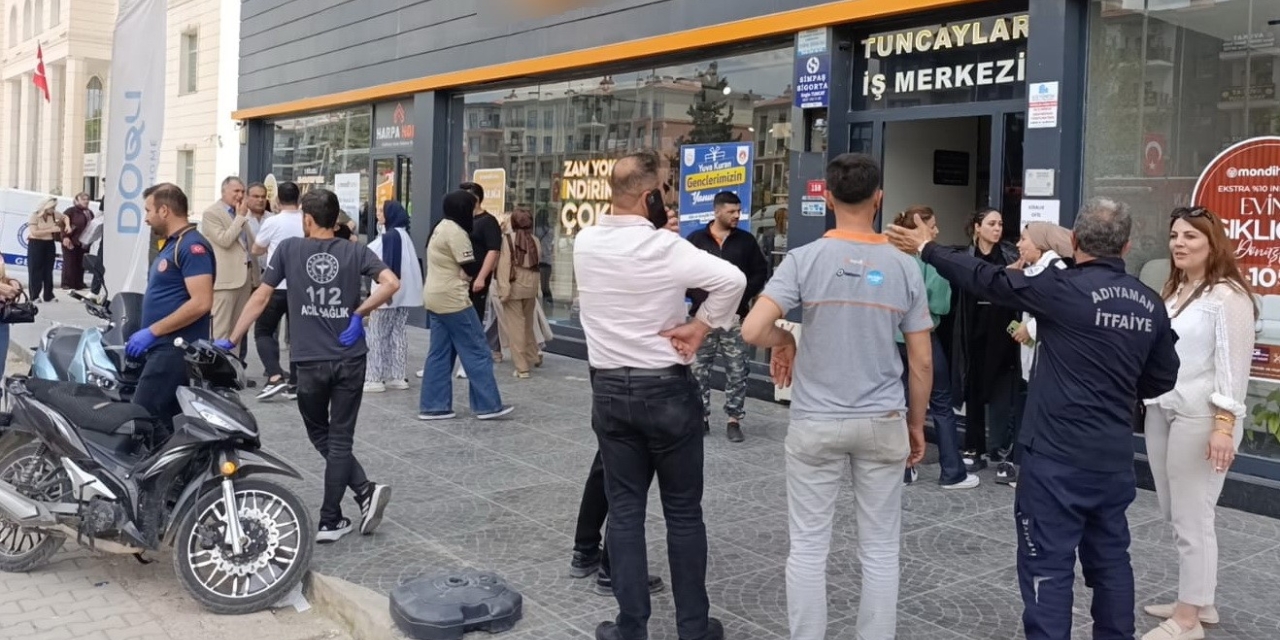 Güzellik Merkezinde Korkutan Yangın