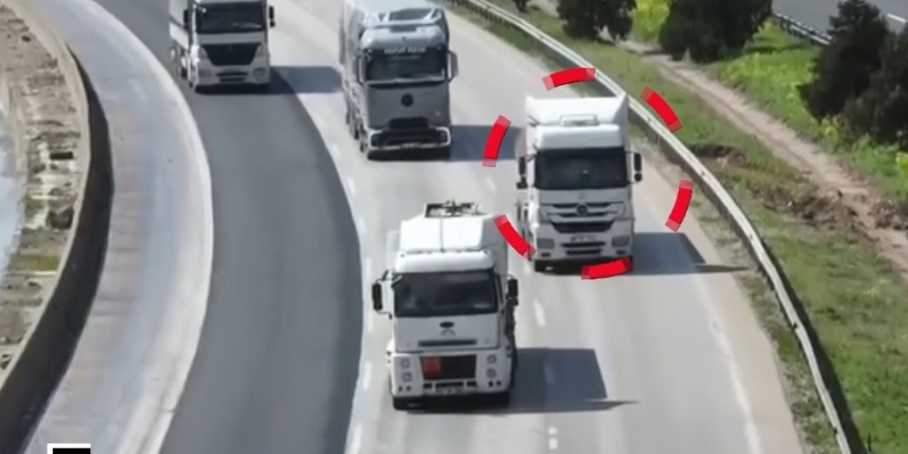 Jandarmadan Dron Destekli Trafik Denetimi: Bin 346 Araca Ceza