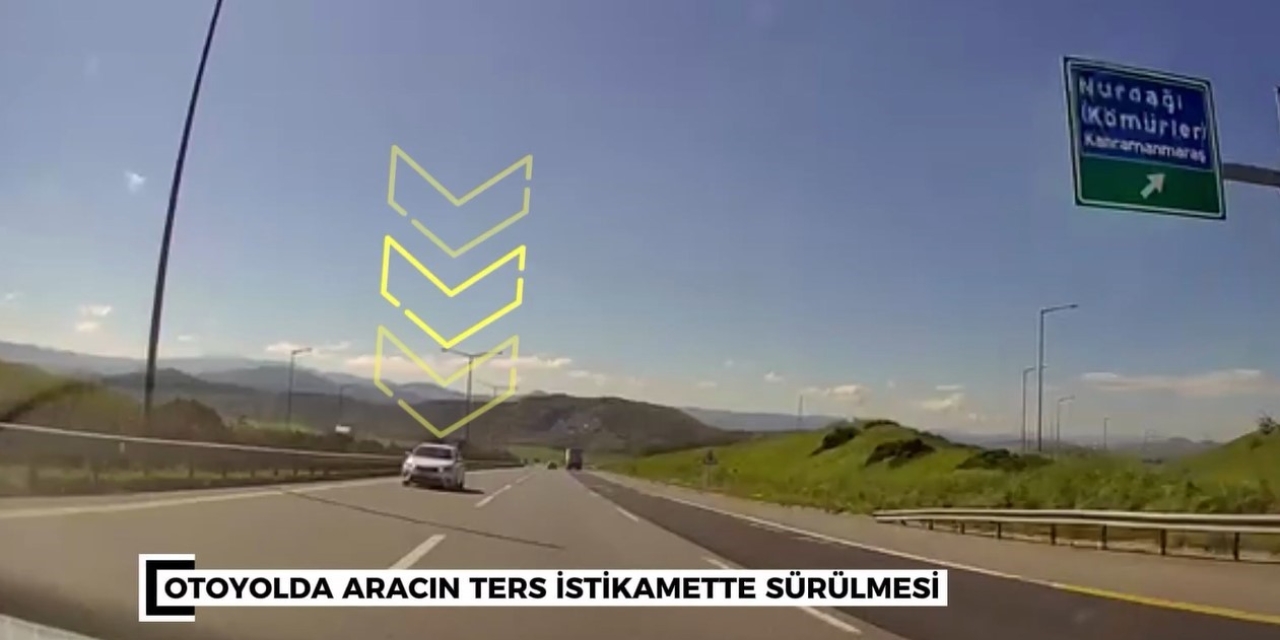 Otoyolda Ters Yönde İlerleyen Sürücüye 90 Bin Tl Ceza