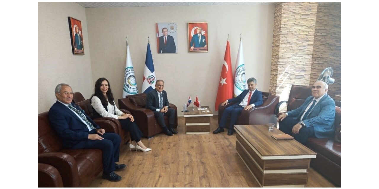 Dominik Cumhuriyeti Büyükelçisi’nden Sankon’a Ziyaret