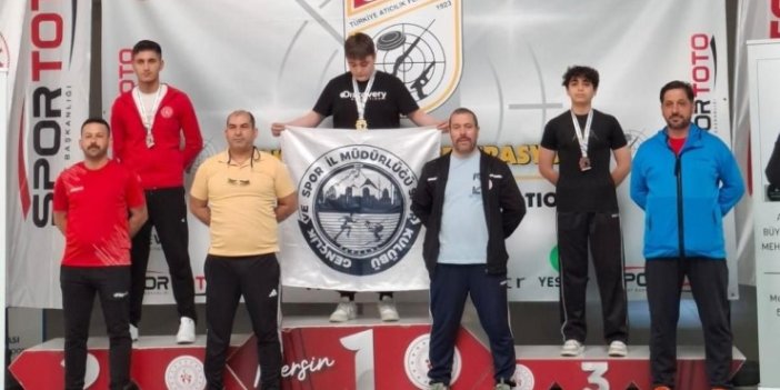 Adıyamanlı Sporcu Mehmet Ali Kaya Türkiye Üçüncüsü Oldu