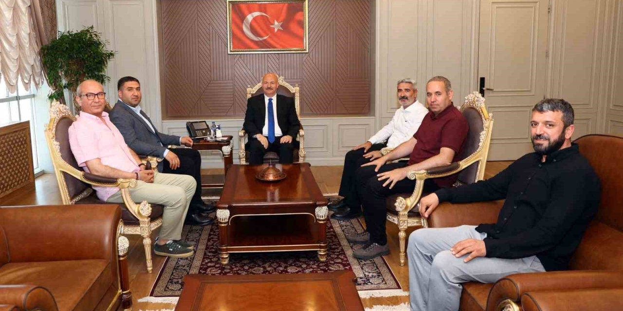 Adıyaman İgc’den Vali Abdullah Küçük’e Ziyaret