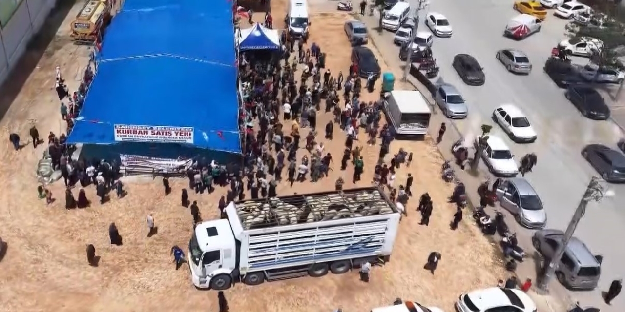 Gaziantep’te Kurban Pazarlarında Dron Destekli Denetim Ve Sahte Para Uyarısı
