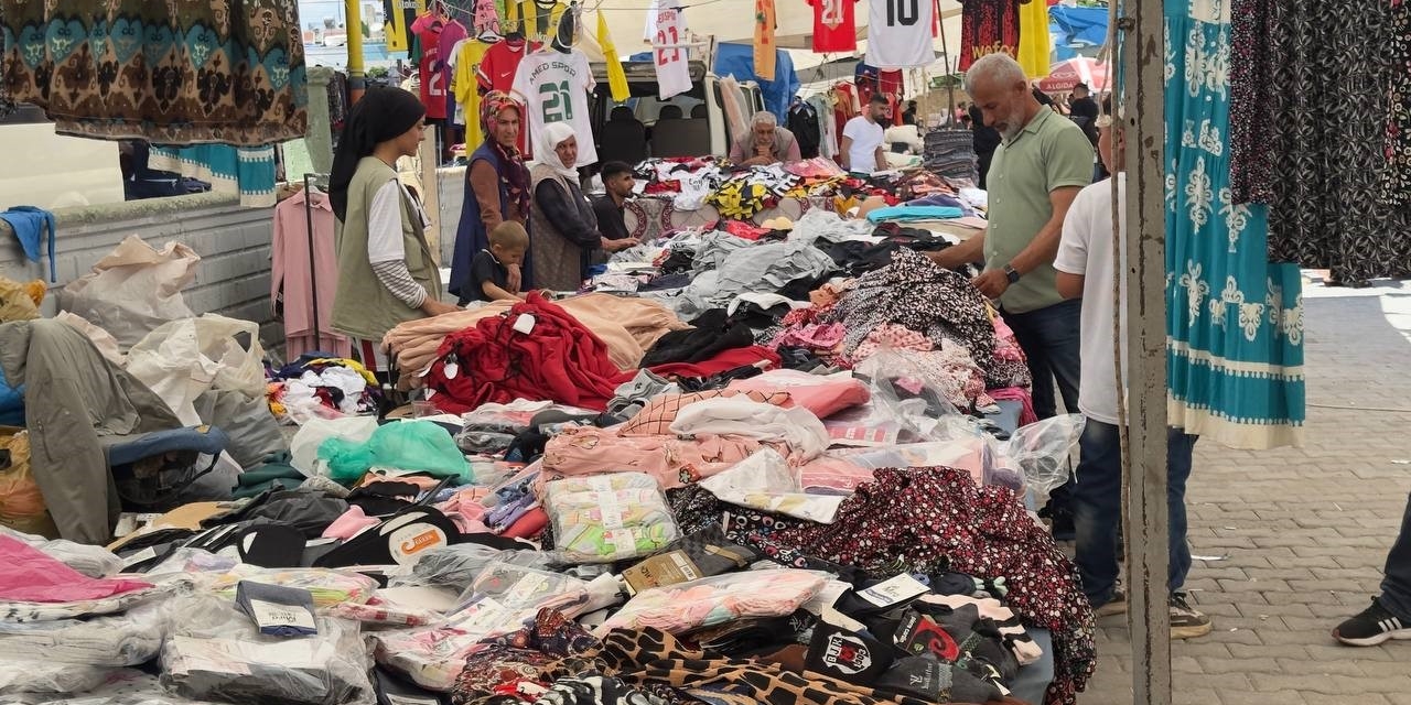 Şanlıurfa’da Çarşıda Bayram Telaşı