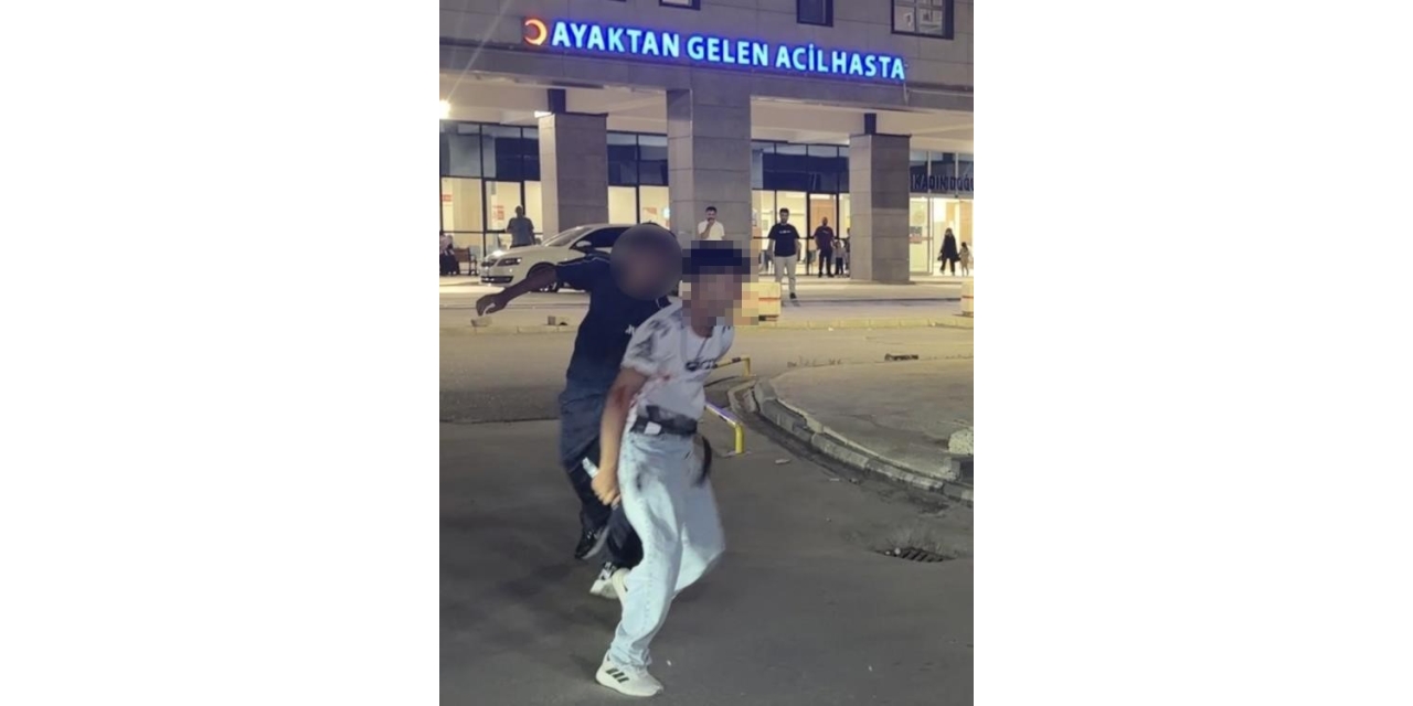 Hastanedeki Bıçaklı Saldırıda 1 Şahıs Tutuklandı