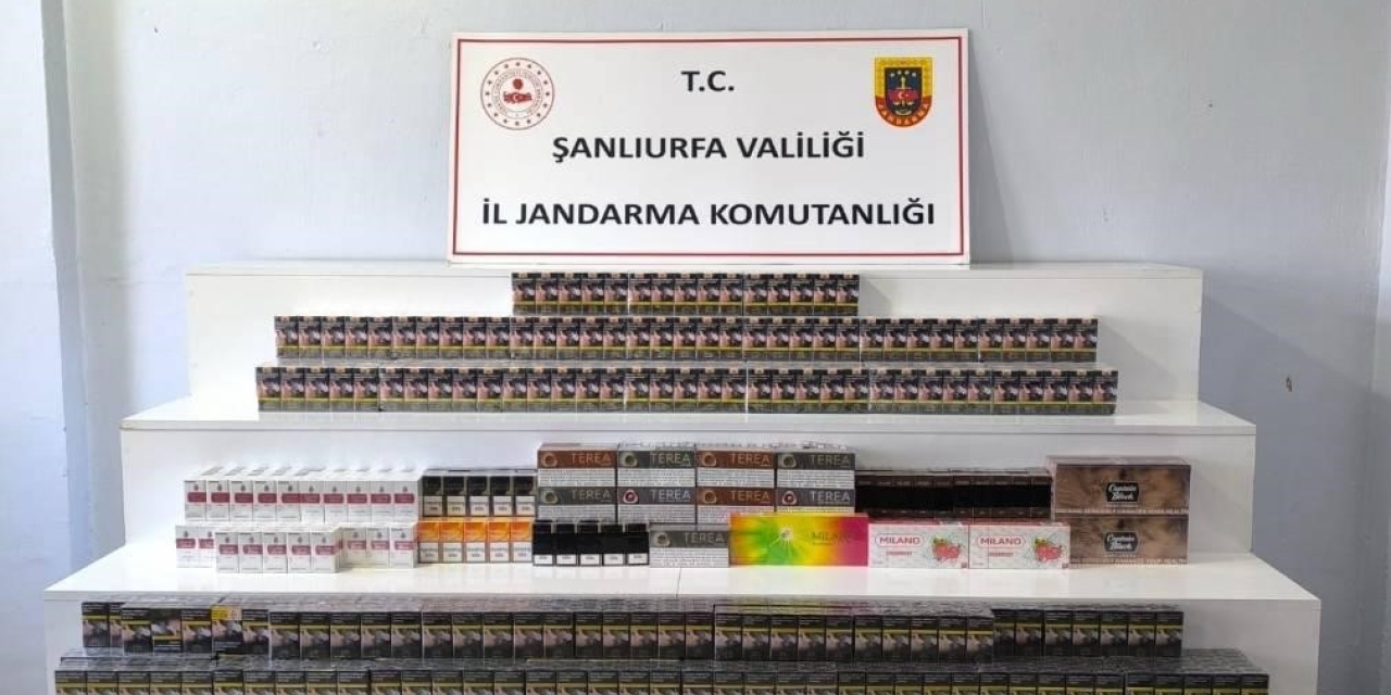 Şanlıurfa’da Kaçak Tütün Ve Sigara Operasyonu: 20 Şüpheliye İşlem