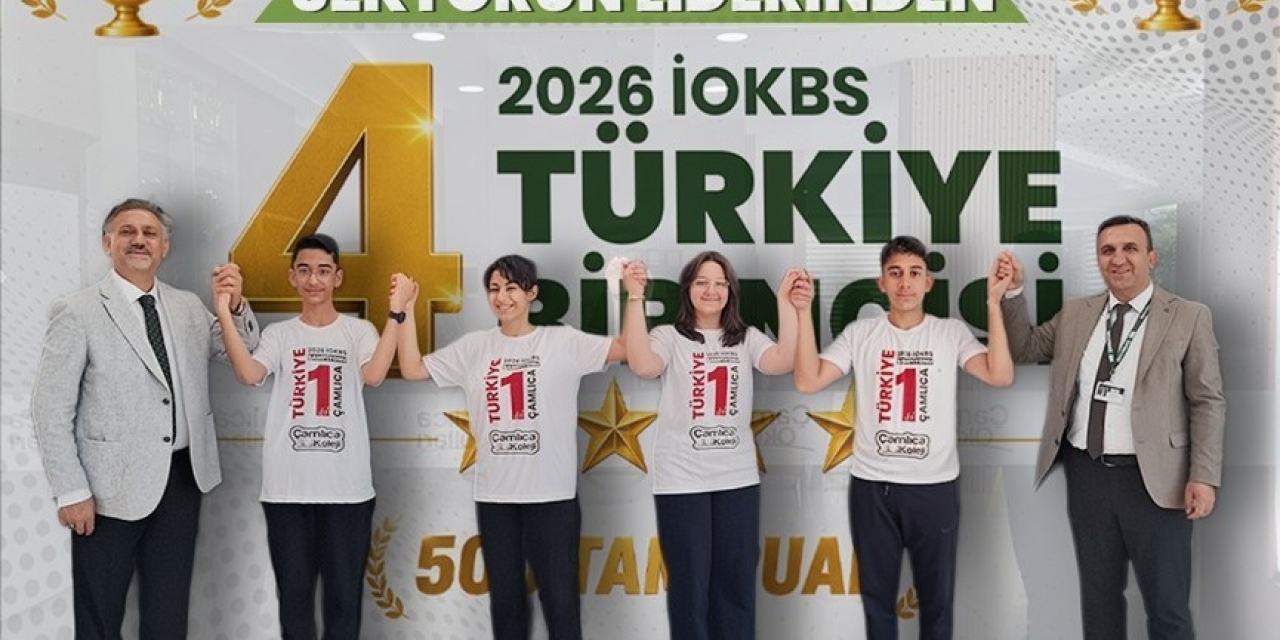 Çamlıca Koleji Bursluluk Sınavına Damga Vurdu: 4 Türkiye Birincisi