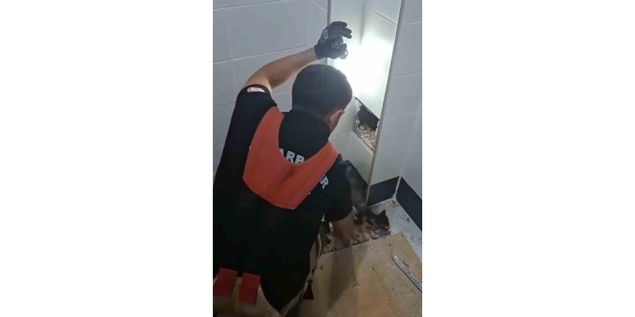 İtfaiye Erleri Havalandırma Boşluğunda Kalan Kedi İçin Seferber Oldu