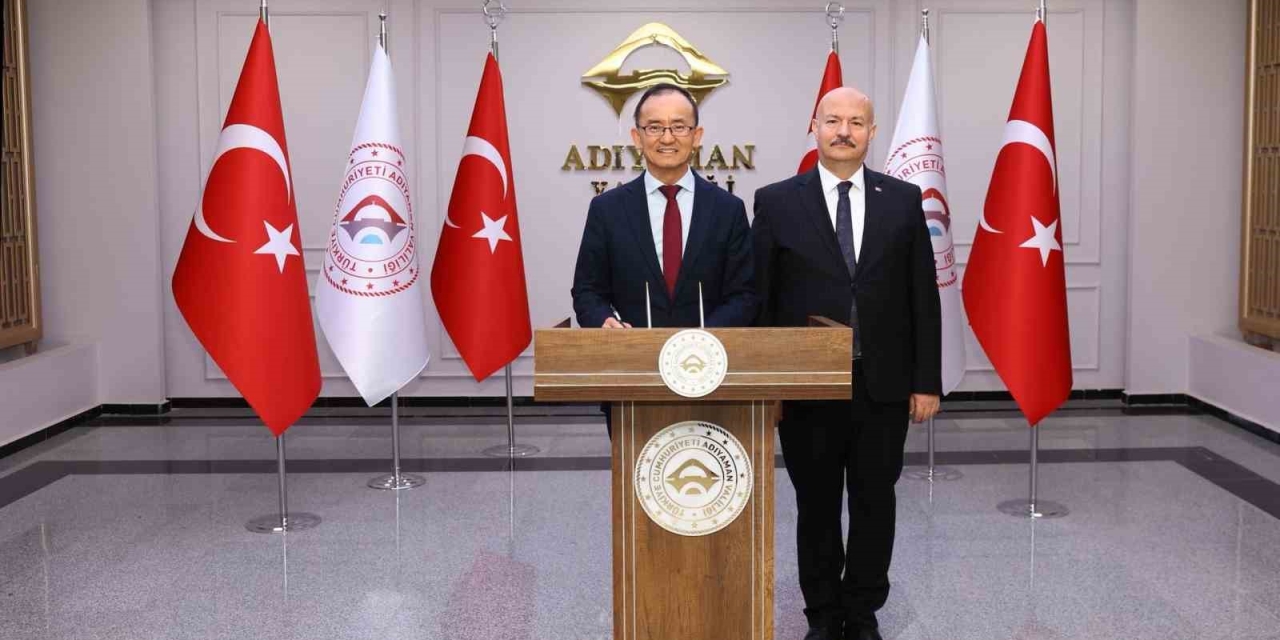 Çin Büyükelçisi Jiang Xuebin’den Adıyaman Valiliğine Ziyaret
