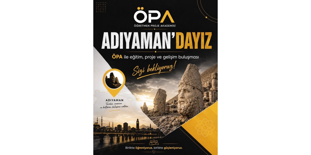 Yapay Zeka Destekli Proje Eğitimi Adıyaman’da Yapılacak