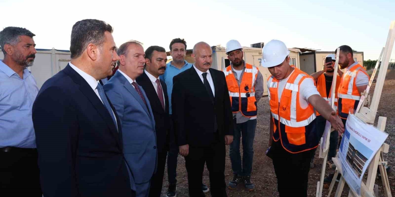 Kahta’da Kamu Yatırımları Yerinde İncelendi